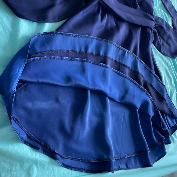 Backless Formal Dress with Spaghetti Straps and Crossback String - Picture 9 of 15